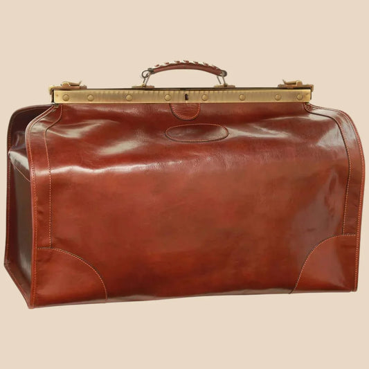 Leather "Old America" Bag (Large) - Image 1 | Bufalo d'Oro