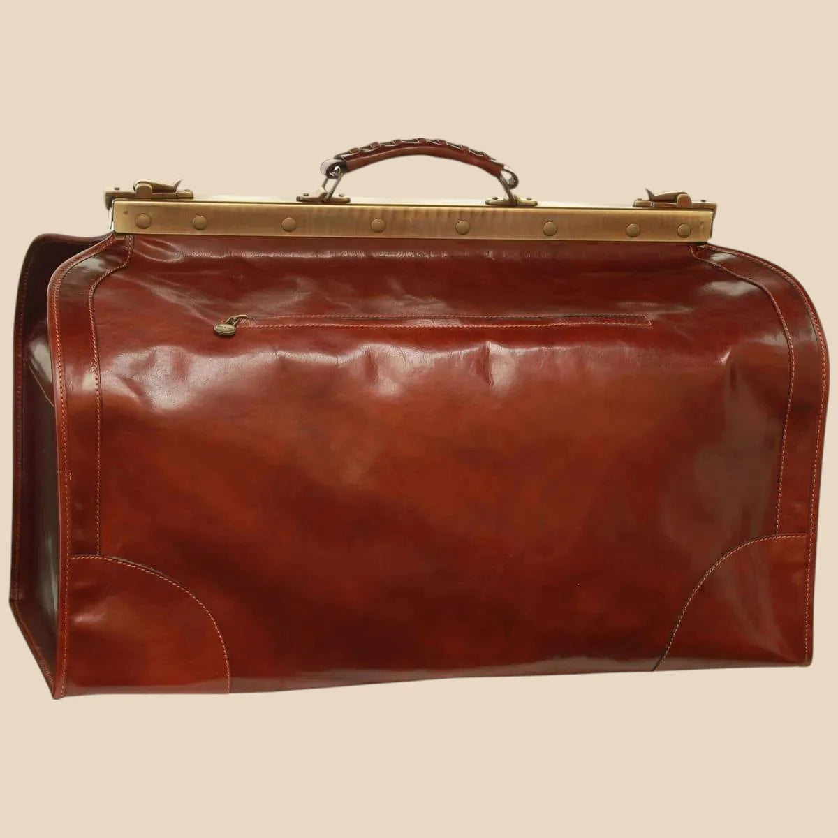 Leather "Old America" Bag (Large) - Image 4 | Bufalo d'Oro