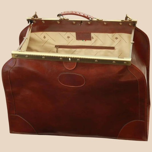 Leather "Old America" Bag (Large) - Image 2 | Bufalo d'Oro