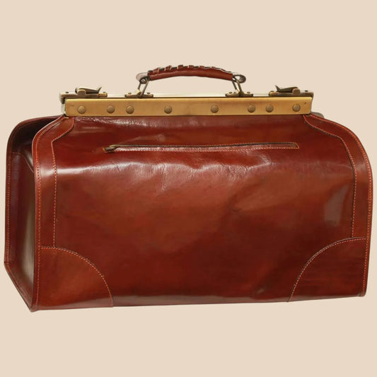 Leather "Old America" Bag (Medium) - Image 1 | Bufalo d'Oro