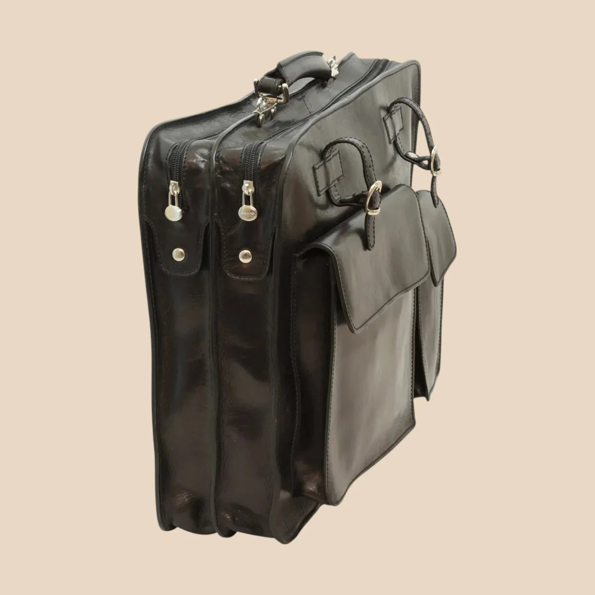 Leather Briefcase - Image 6 | Bufalo d'Oro