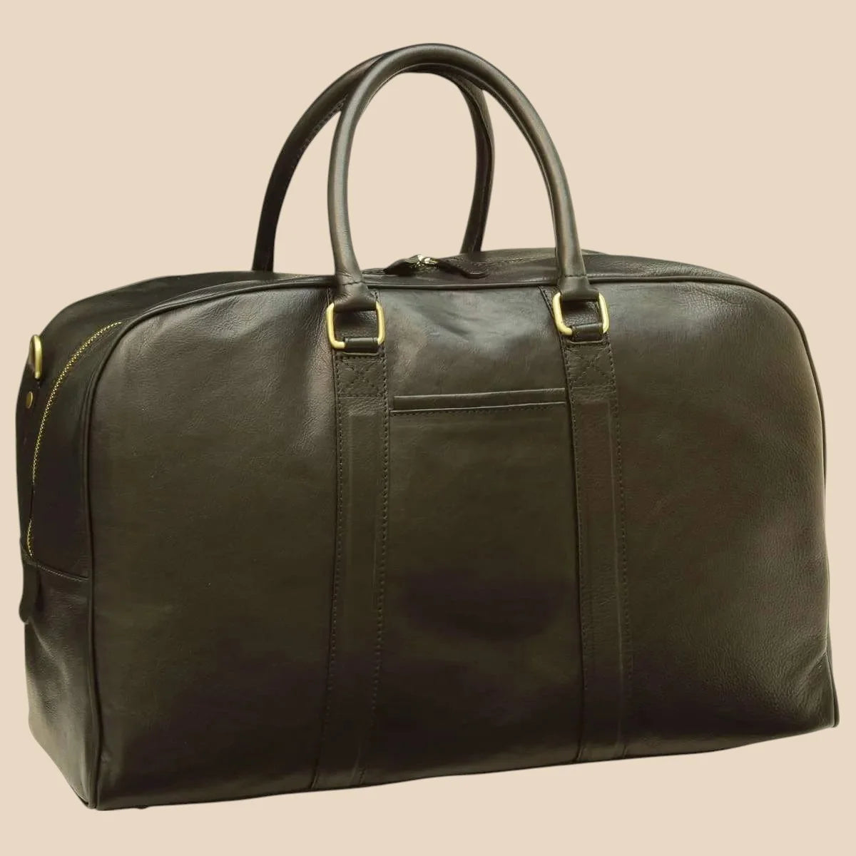 Soft Calfskin Leather Travel Bag - Image 5 | Bufalo d'Oro