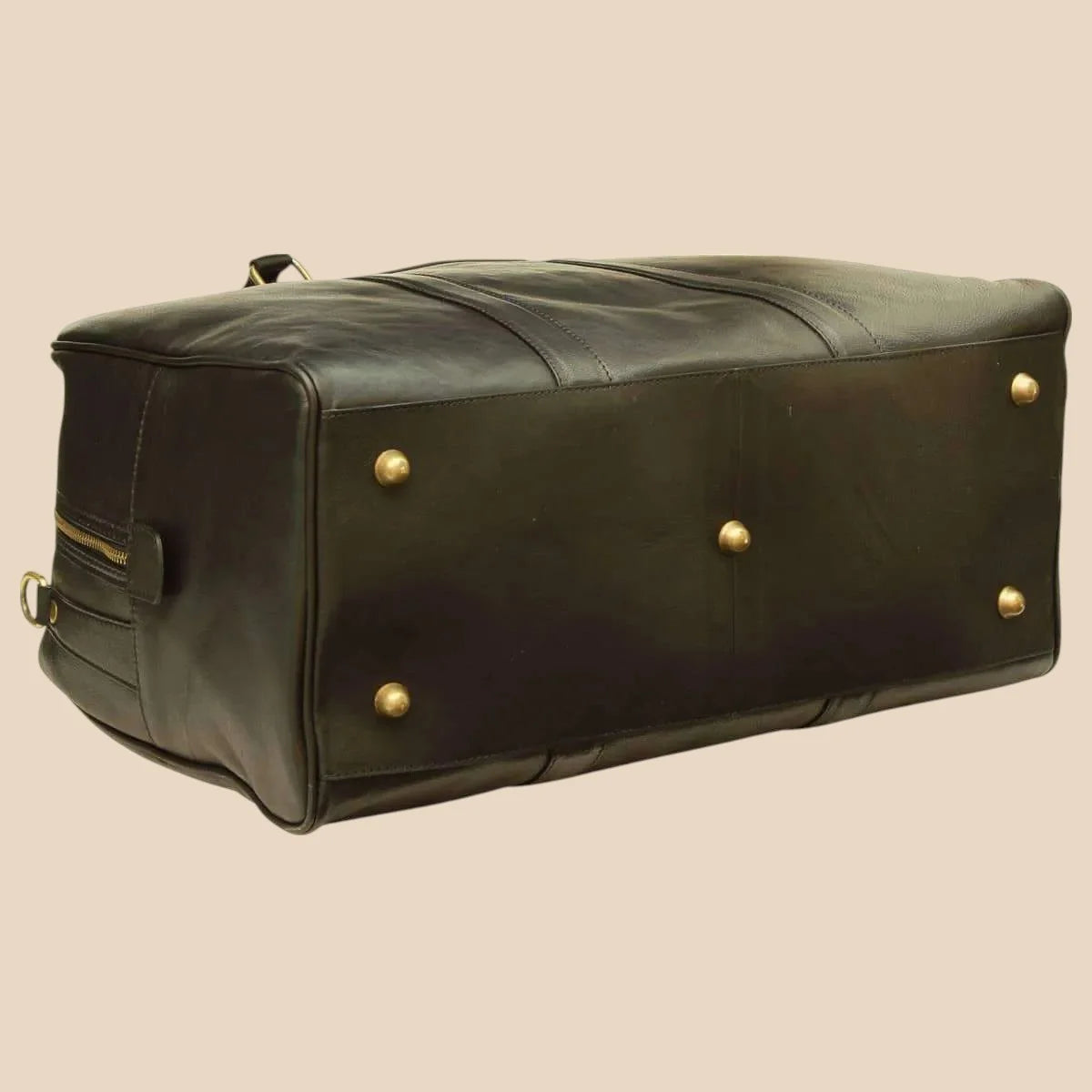 Soft Calfskin Leather Travel Bag - Image 6 | Bufalo d'Oro