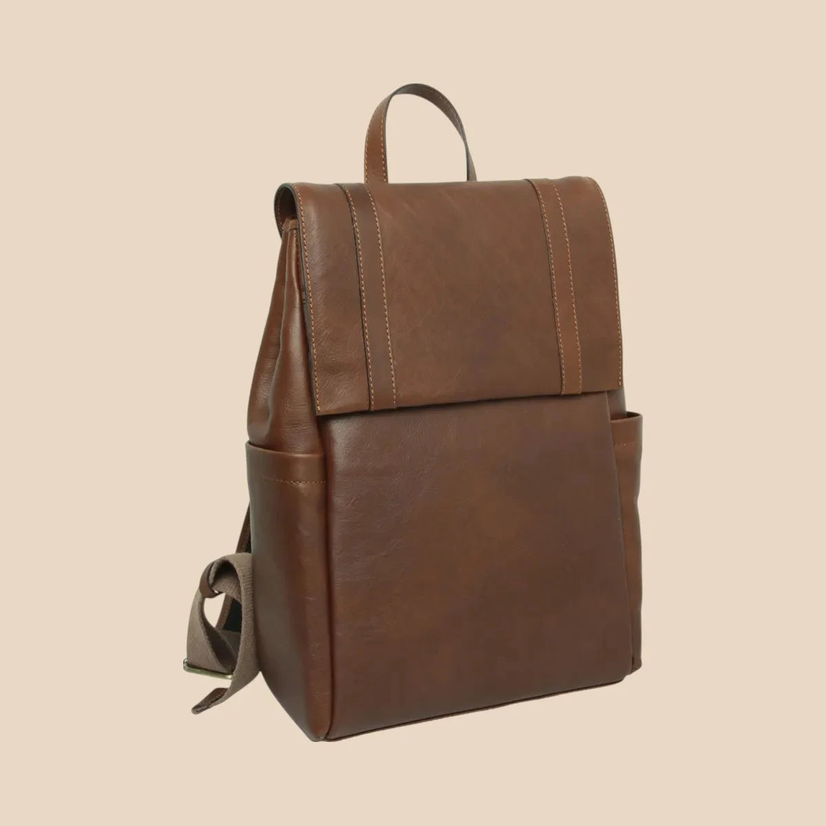 Leather Laptop Backpack - Image 15 | Bufalo d'Oro