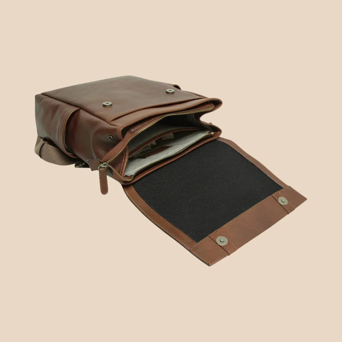 Leather Laptop Backpack - Image 18 | Bufalo d'Oro