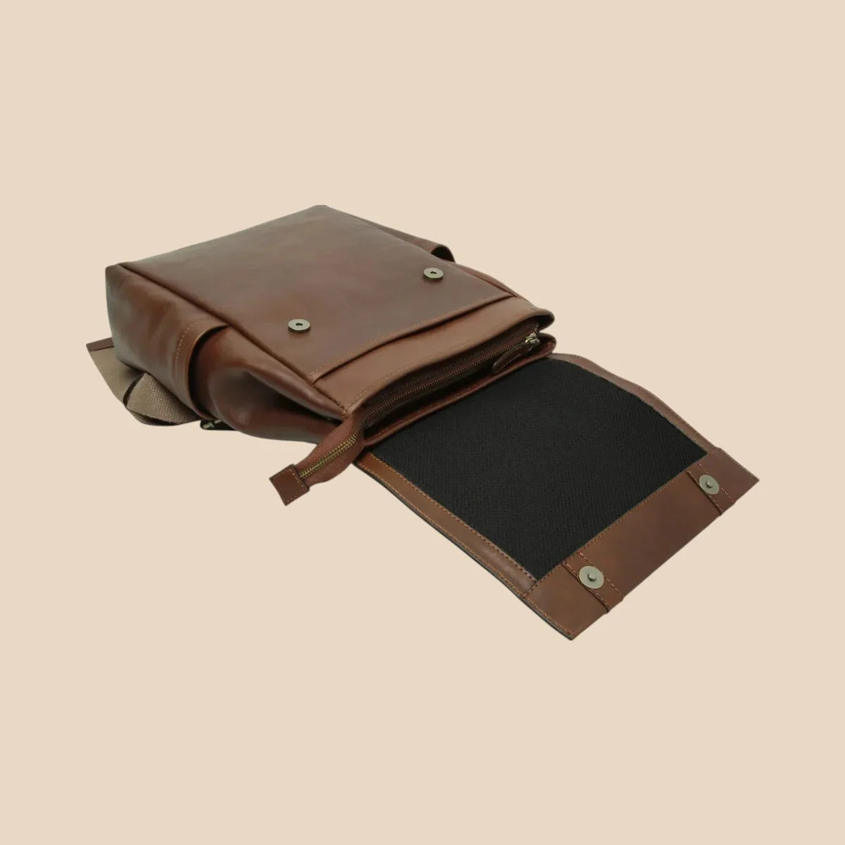Leather Laptop Backpack - Image 17 | Bufalo d'Oro