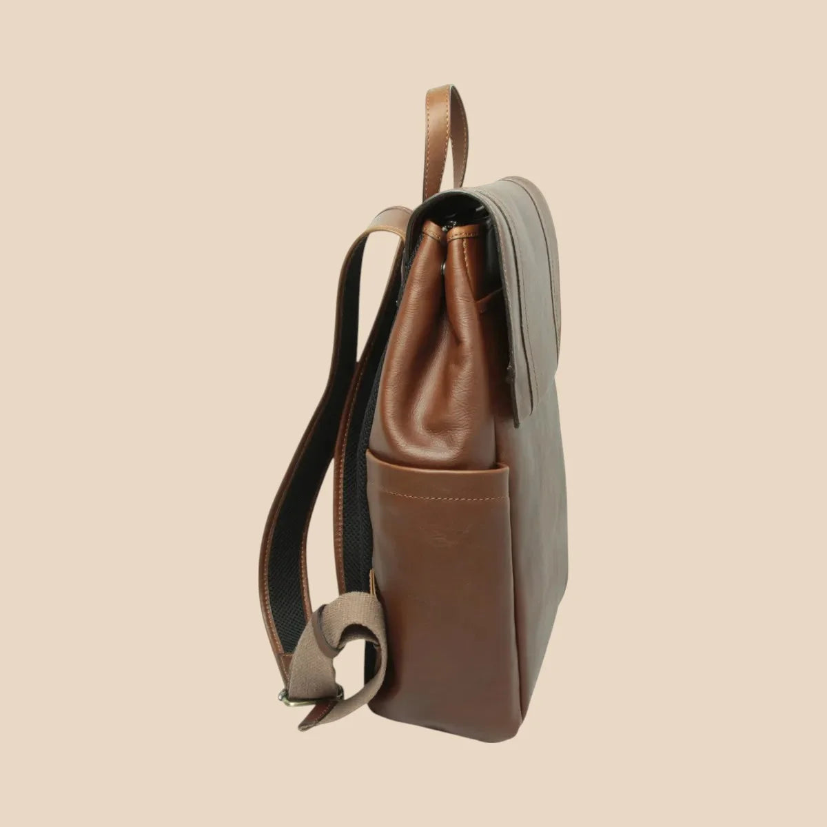 Leather Laptop Backpack - Image 16 | Bufalo d'Oro
