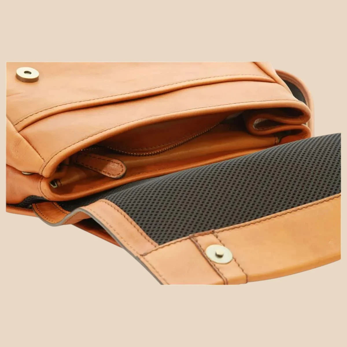 Leather Laptop Backpack - Image 4 | Bufalo d'Oro