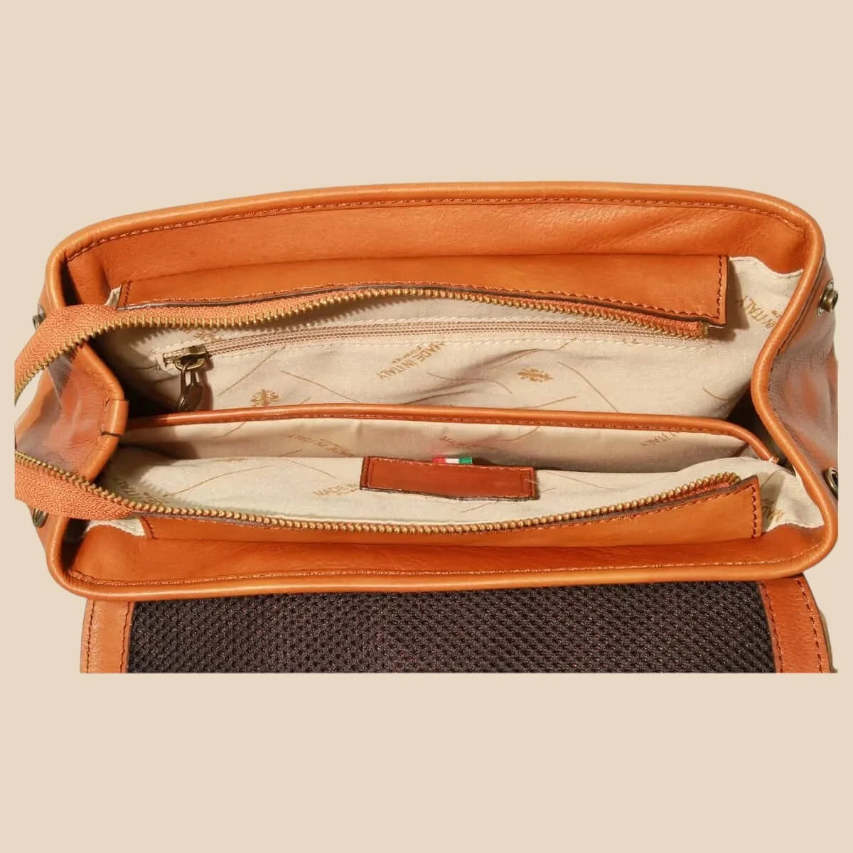 Leather Laptop Backpack - Image 3 | Bufalo d'Oro