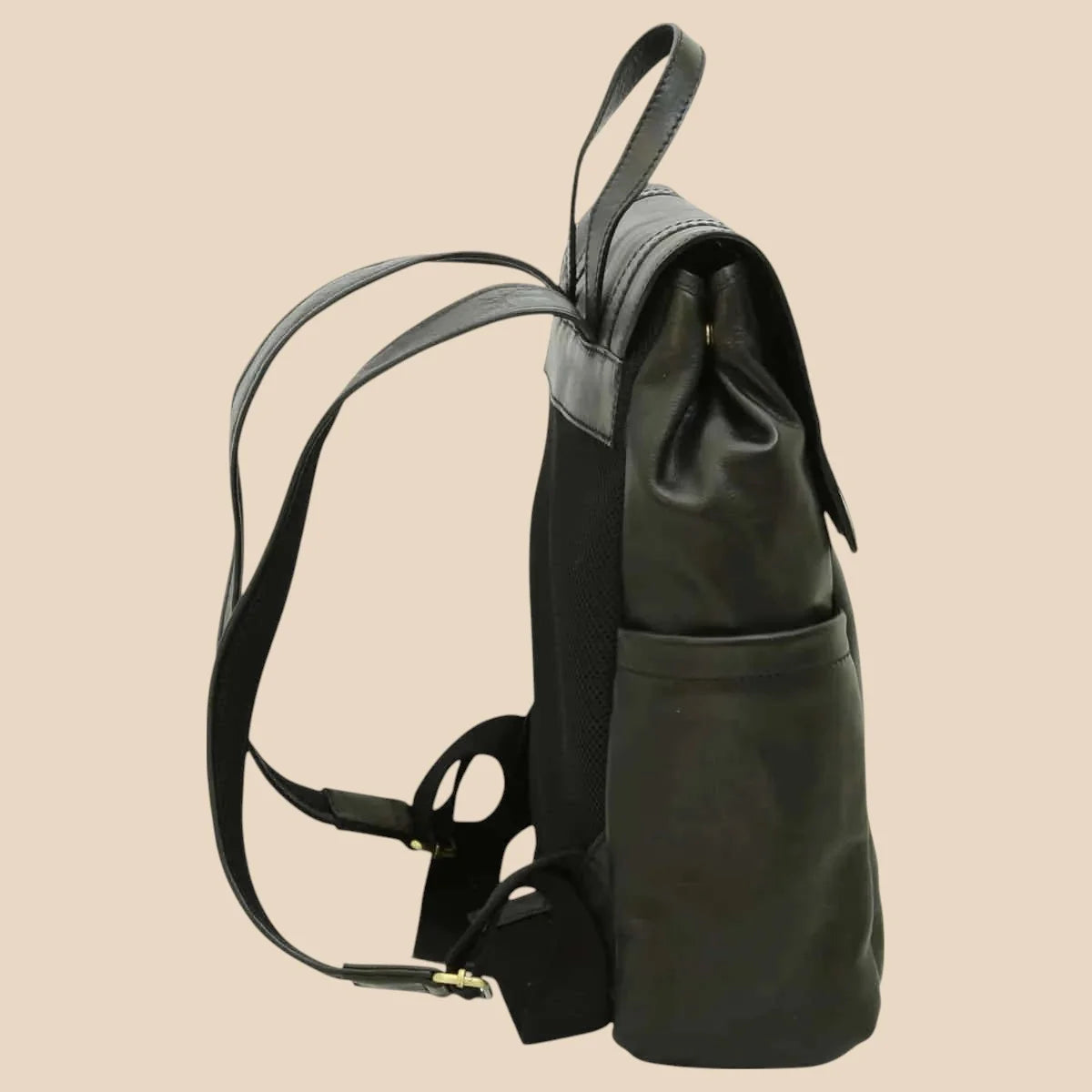 Leather Laptop Backpack - Image 9 | Bufalo d'Oro