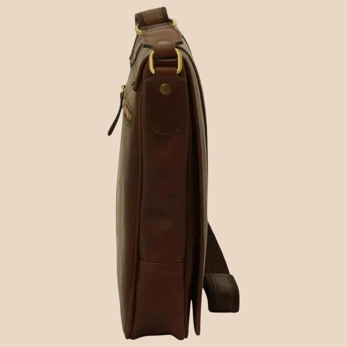Soft Calfskin Leather Satchel Bag - Image 13 | Bufalo d'Oro