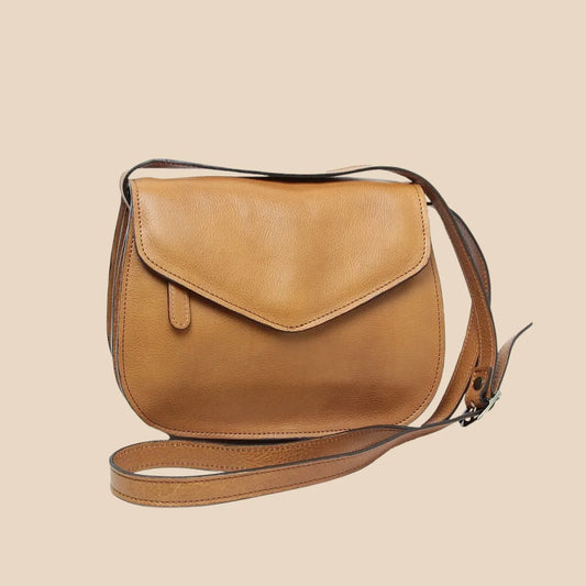 Full-Grain Calfskin Shoulder Bag - Image 2 | Bufalo d'Oro