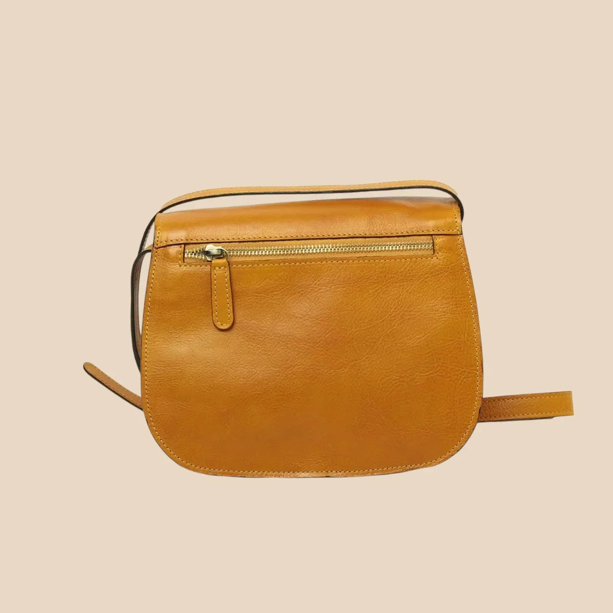 Women's Shoulder Bag in Full-Grain Calfskin - Image 3 | Bufalo d'Oro
