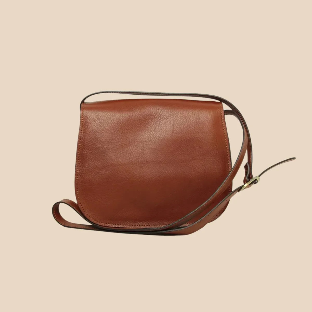 Women's Shoulder Bag in Full-Grain Calfskin - Image 11 | Bufalo d'Oro