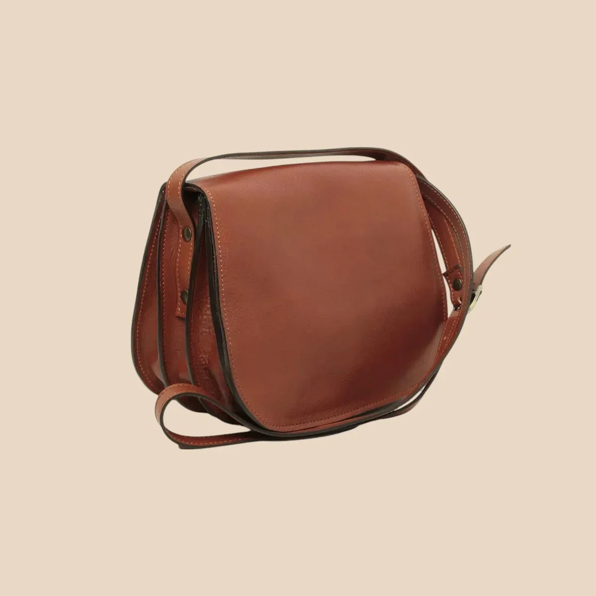 Women's Shoulder Bag in Full-Grain Calfskin - Image 13 | Bufalo d'Oro