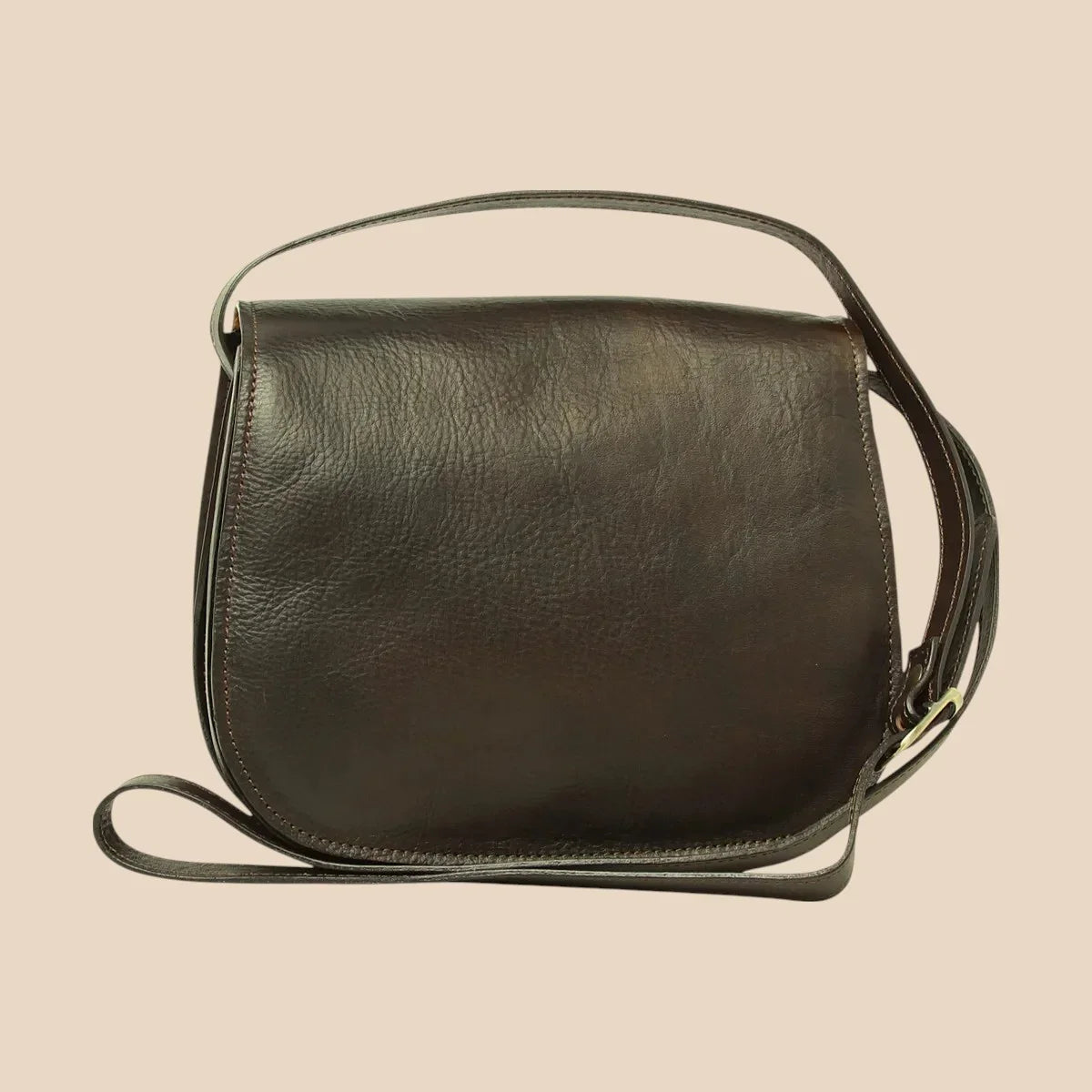 Women's Shoulder Bag in Full-Grain Calfskin - Image 19 | Bufalo d'Oro