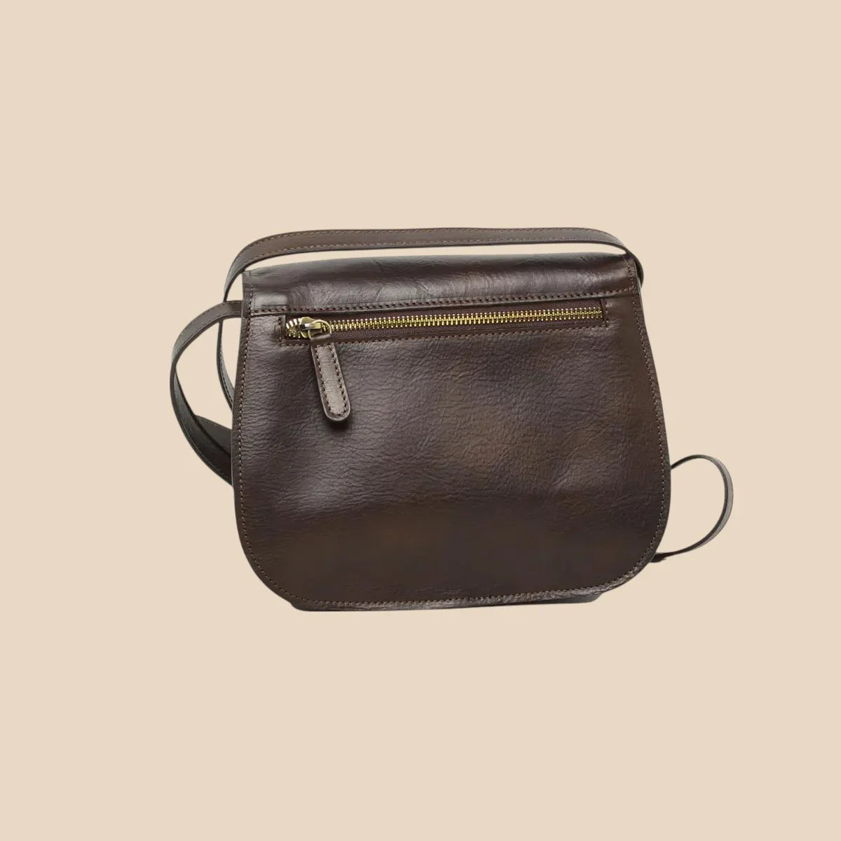 Women's Shoulder Bag in Full-Grain Calfskin - Image 21 | Bufalo d'Oro