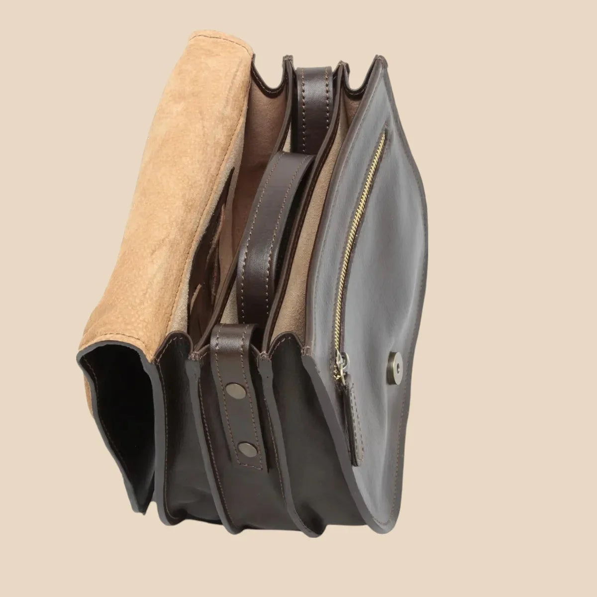 Women's Shoulder Bag in Full-Grain Calfskin - Image 25 | Bufalo d'Oro