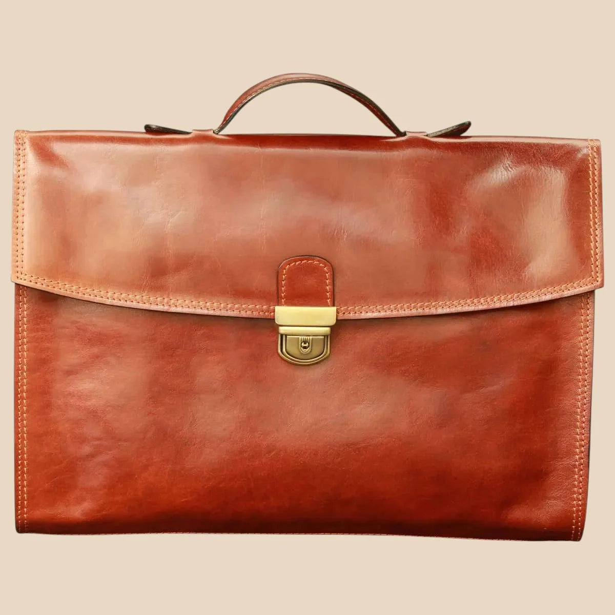 Business Leather Briefcase - Image 6 | Bufalo d'Oro
