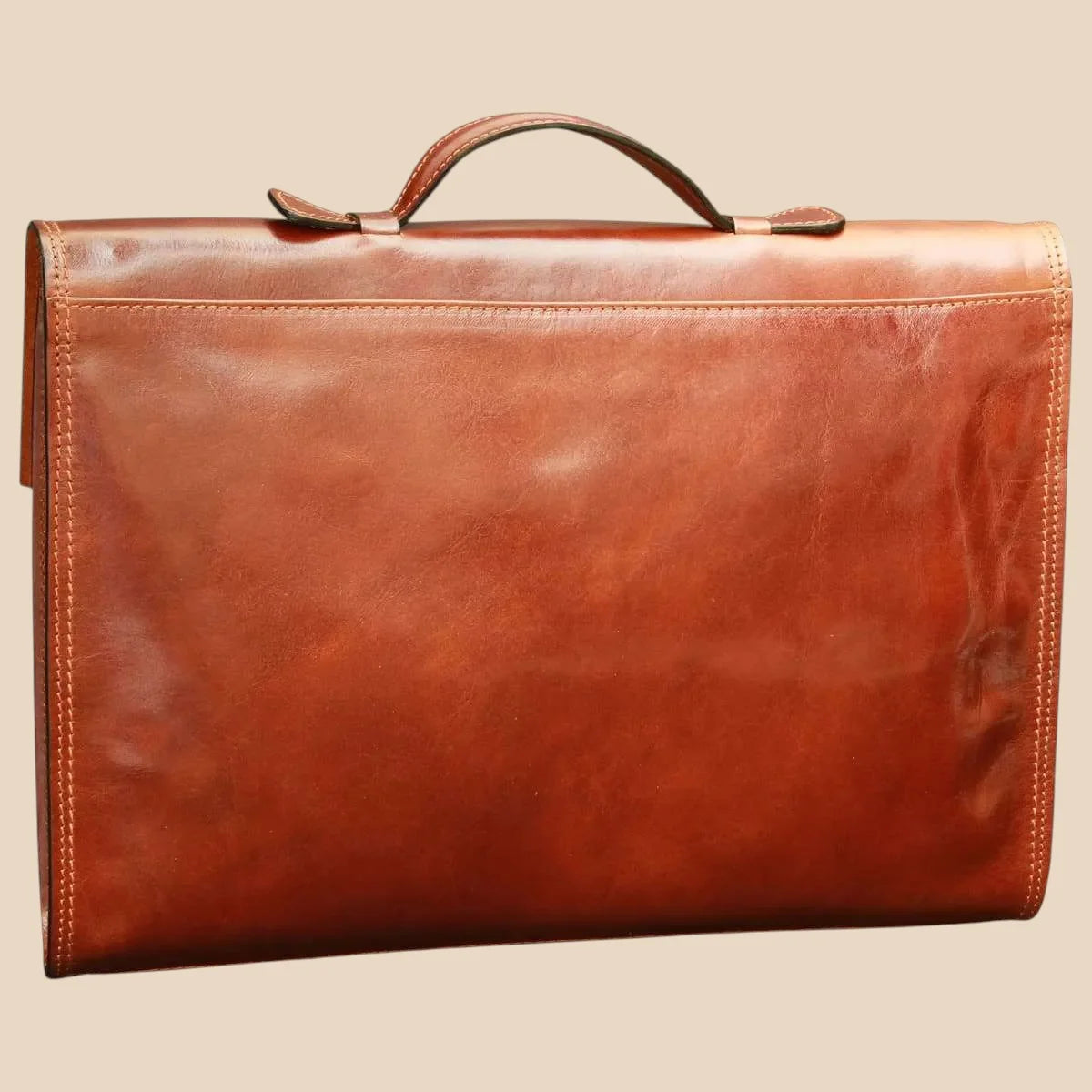 Business Leather Briefcase - Image 9 | Bufalo d'Oro