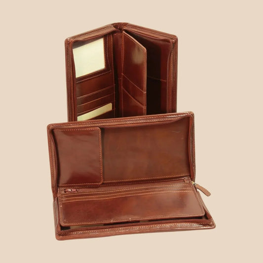 Leather Travel Wallet - Image 2 | Bufalo d'Oro