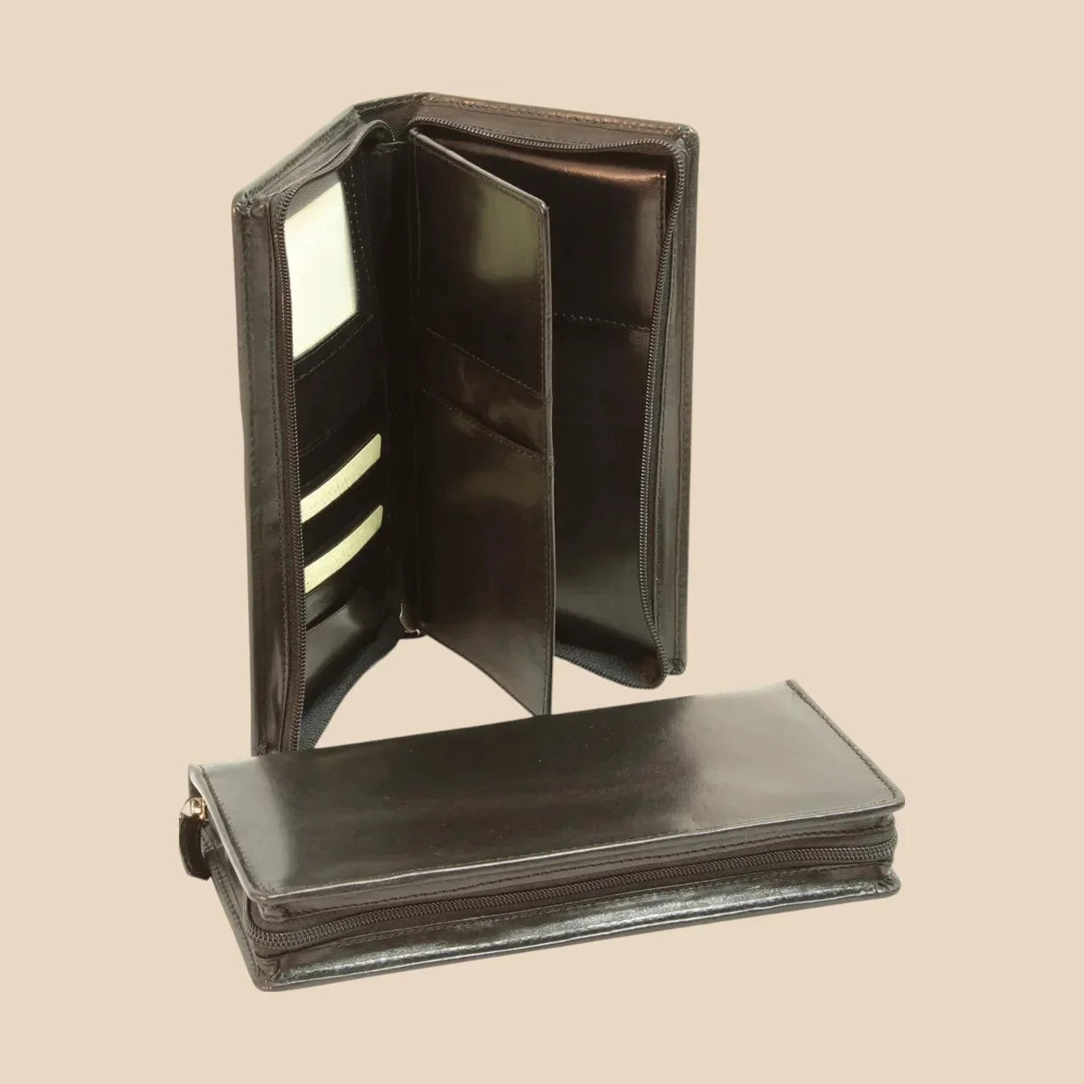 Leather Travel Wallet - Image 3 | Bufalo d'Oro
