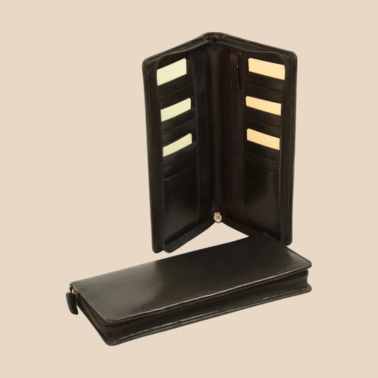 Leather Travel Wallet - Image 2 | Bufalo d'Oro