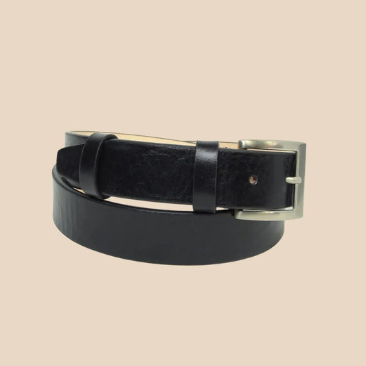 Leather Flat Belt - Image 2 | Bufalo d'Oro