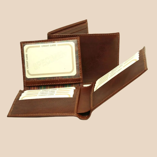 Leather Bifold Wallet - Image 2 | Bufalo d'Oro
