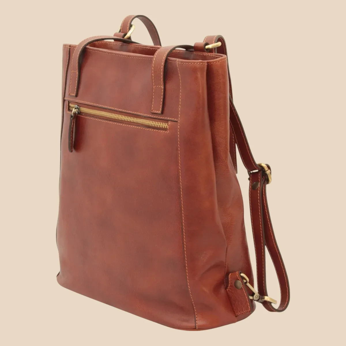 Leather Backpack Shoulder - Image 3 | Bufalo d'Oro