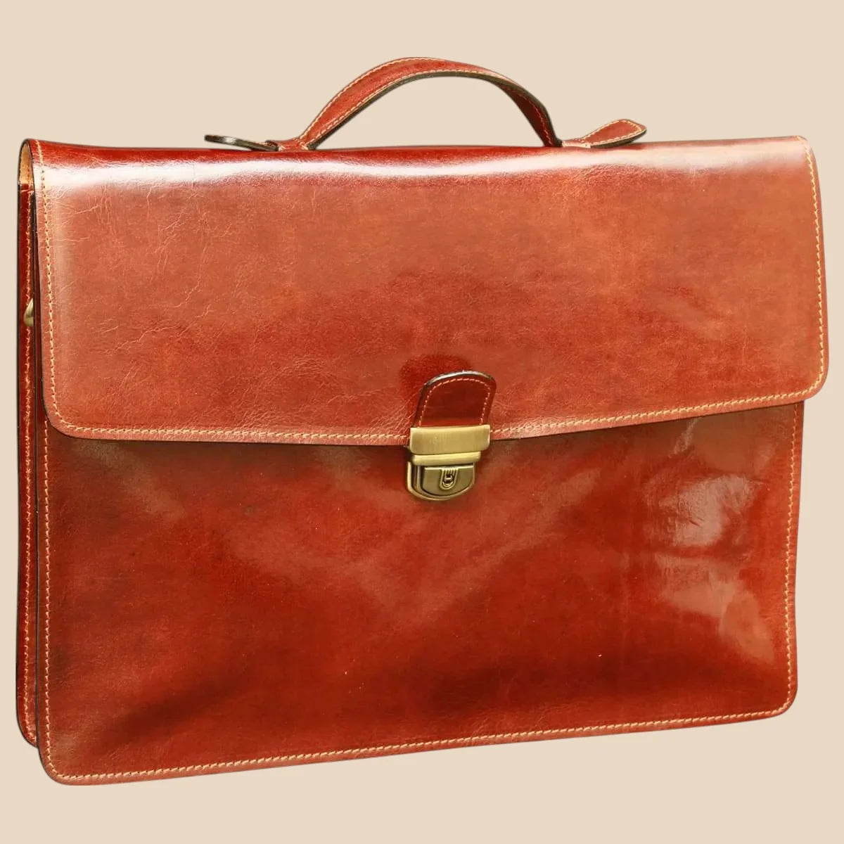 Business Leather Briefcase Colonial - Image 23 | Bufalo d'Oro