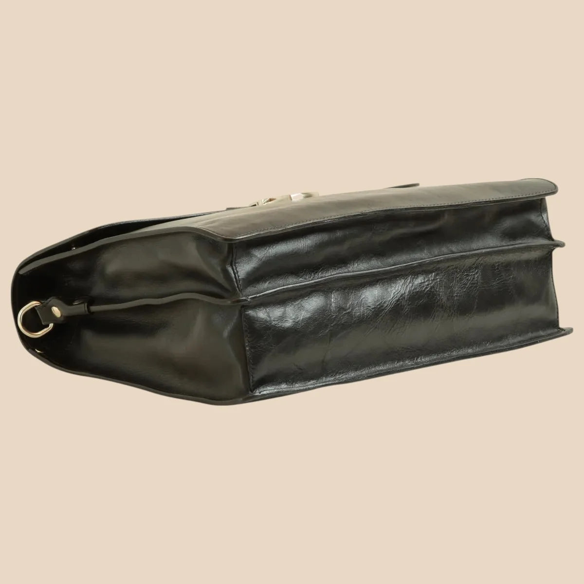Leather Laptop Briefcase - Image 8 | Bufalo d'Oro