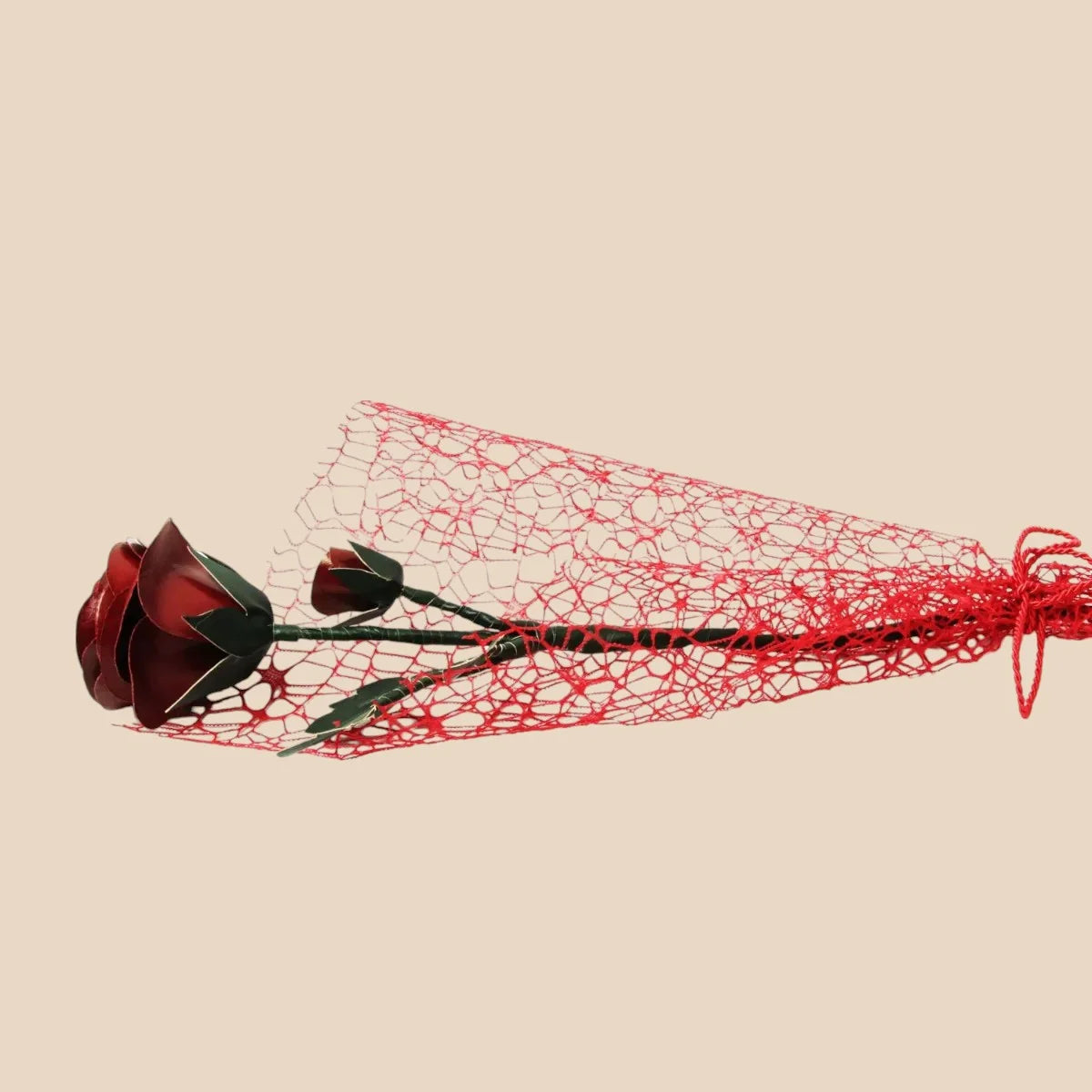 Leather Red Rose - Image 3 | Bufalo d'Oro