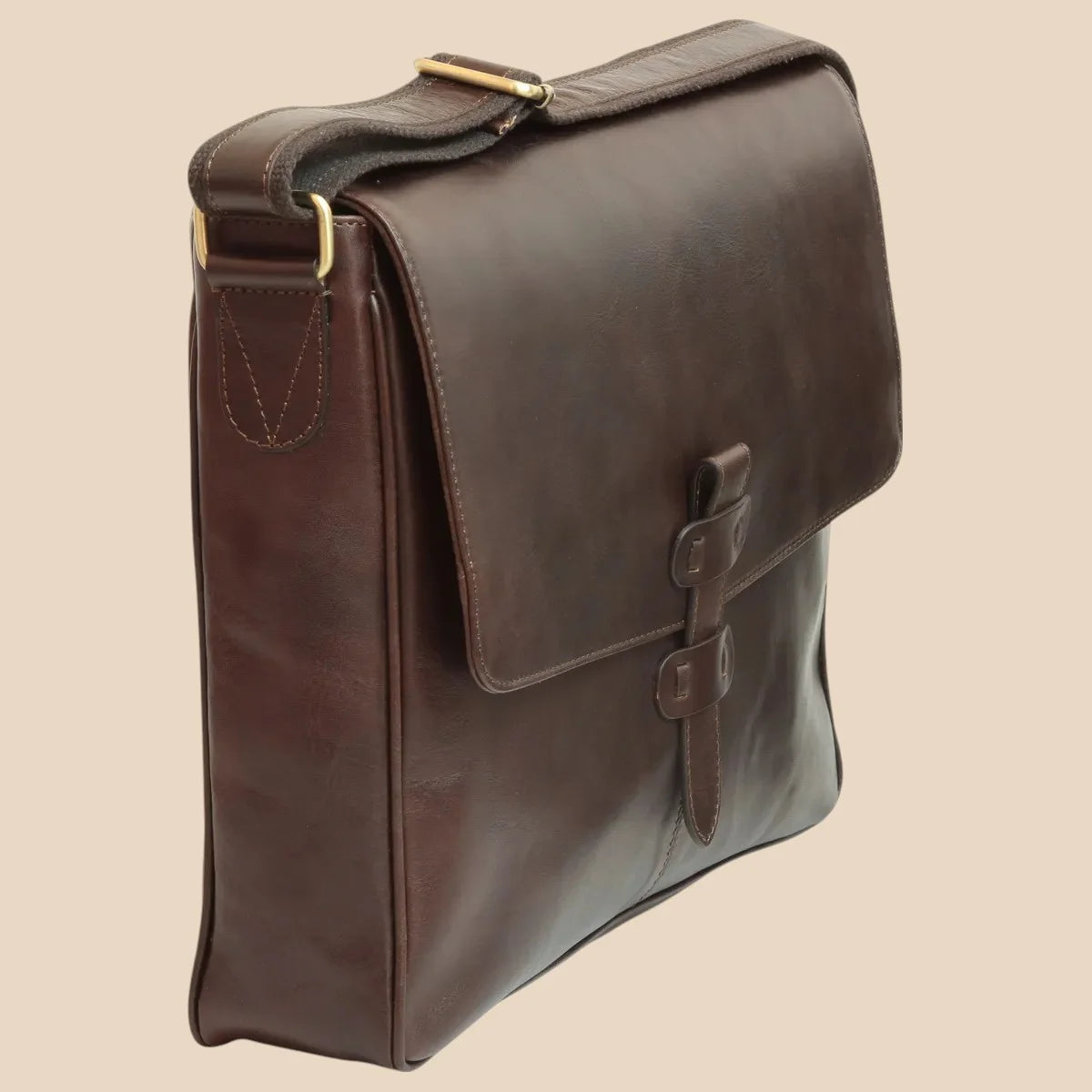 Cowhide Leather Messenger - Image 23 | Bufalo d'Oro