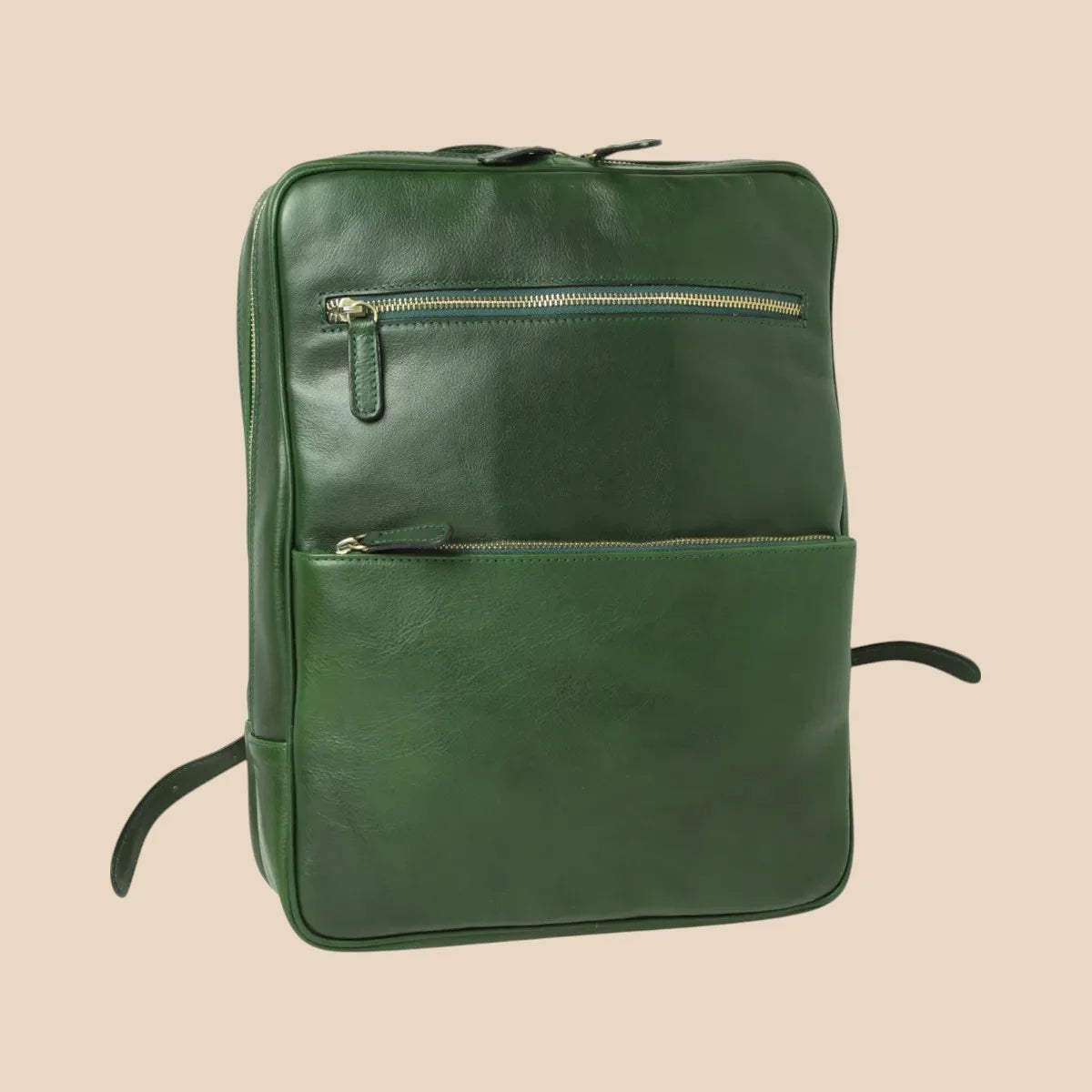 Leather Back Pack With Backside Troller Strap - Image 18 | Bufalo d'Oro