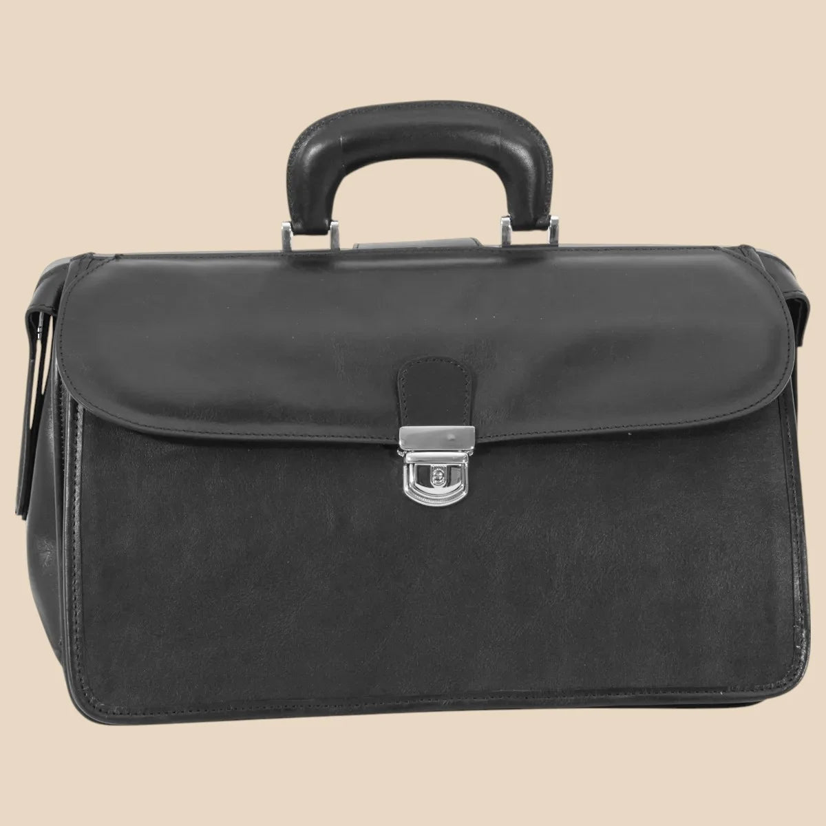 Leather Doctor's Bag - Brown Colonial - Image 21 | Bufalo d'Oro