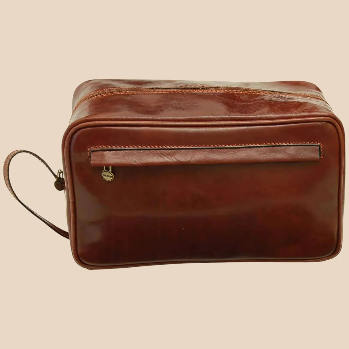 Full-grain Calfskin Leather Beauty Case - Image 6 | Bufalo d'Oro