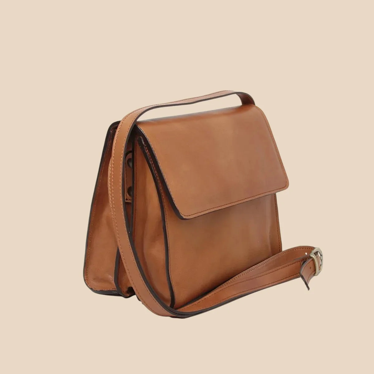 Calfskin Shoulder Bag - Image 33 | Bufalo d'Oro