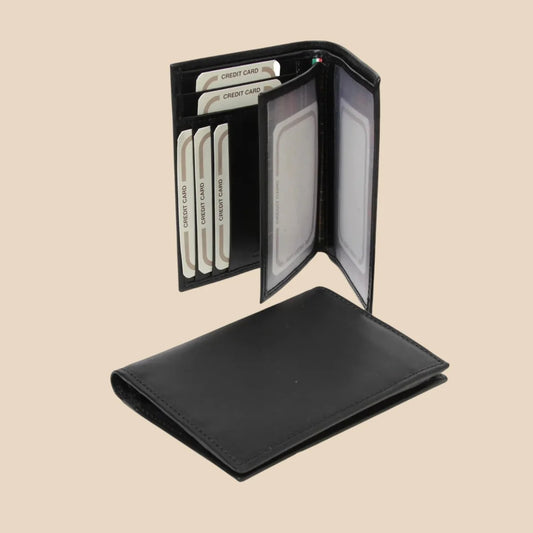 Leather Card Holder With Light Pockets - Image 2 | Bufalo d'Oro