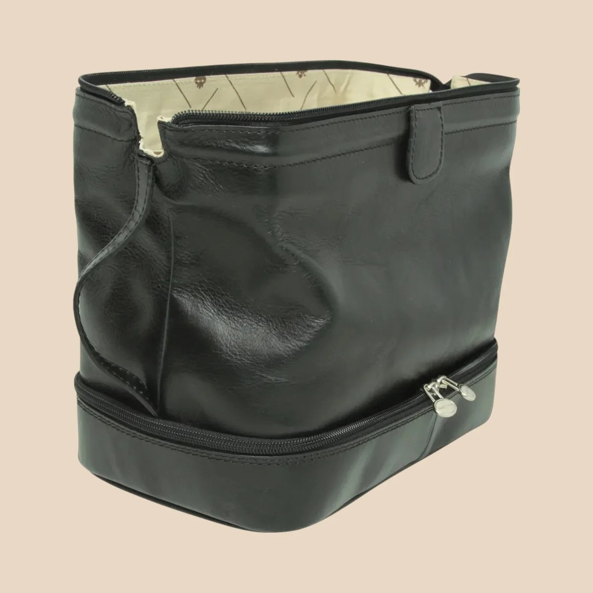 Leather Washbag - Image 4 | Bufalo d'Oro