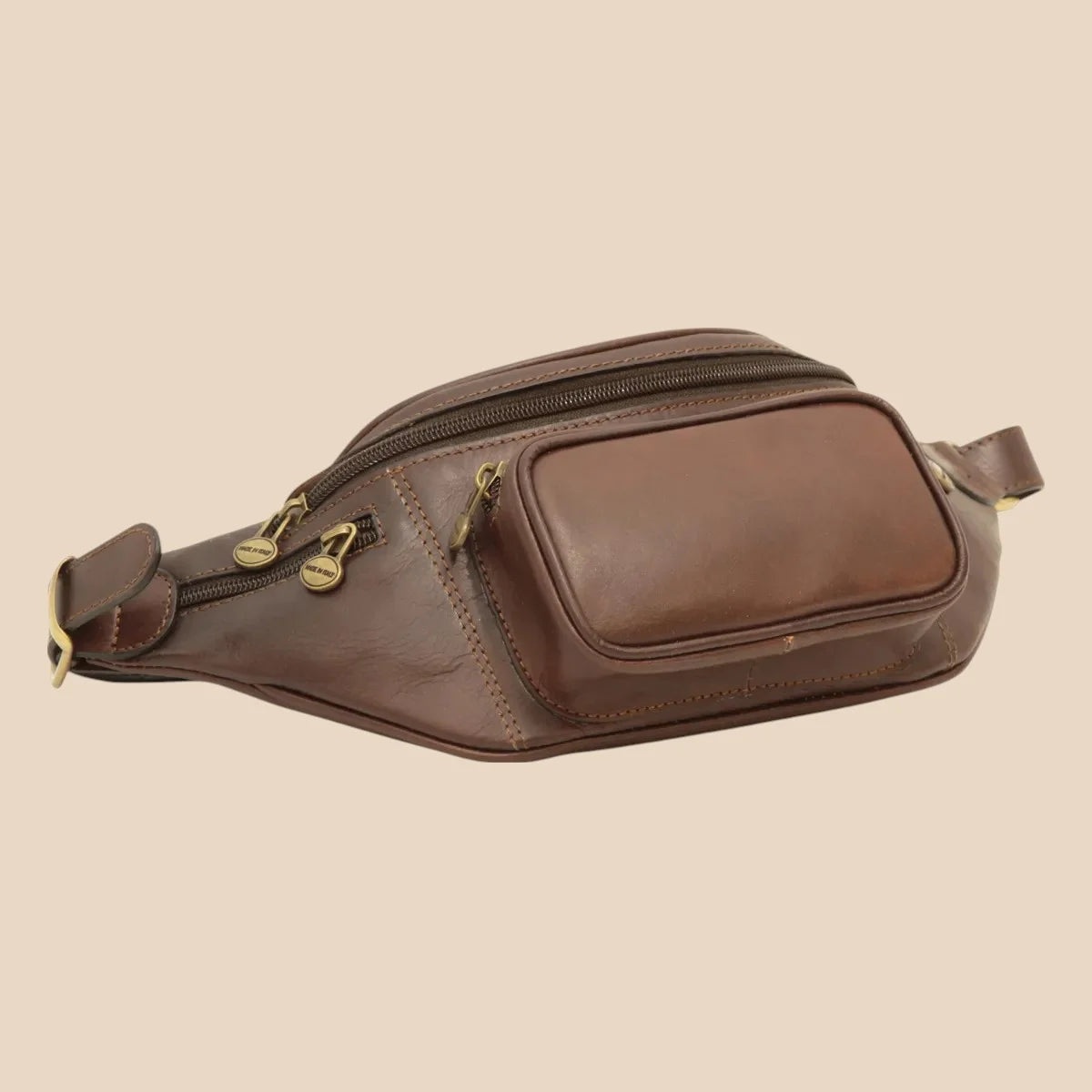 Leather Fanny Pack - Image 11 | Bufalo d'Oro