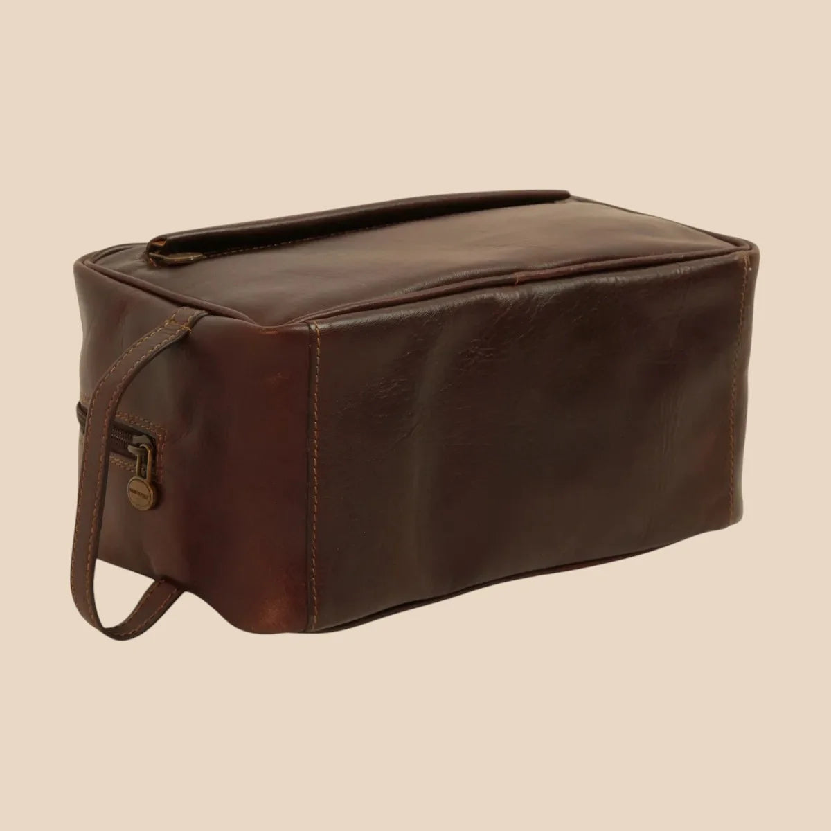 Full-grain Calfskin Leather Beauty Case - Image 12 | Bufalo d'Oro