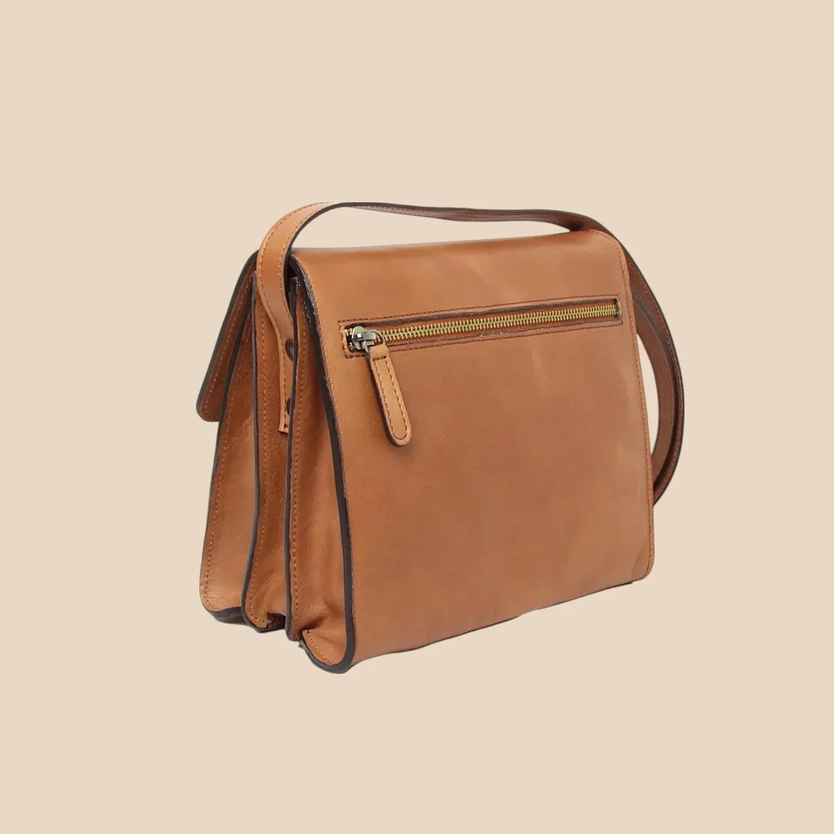 Calfskin Shoulder Bag - Image 11 | Bufalo d'Oro