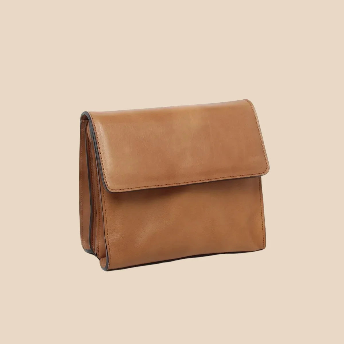 Calfskin Shoulder Bag - Image 5 | Bufalo d'Oro