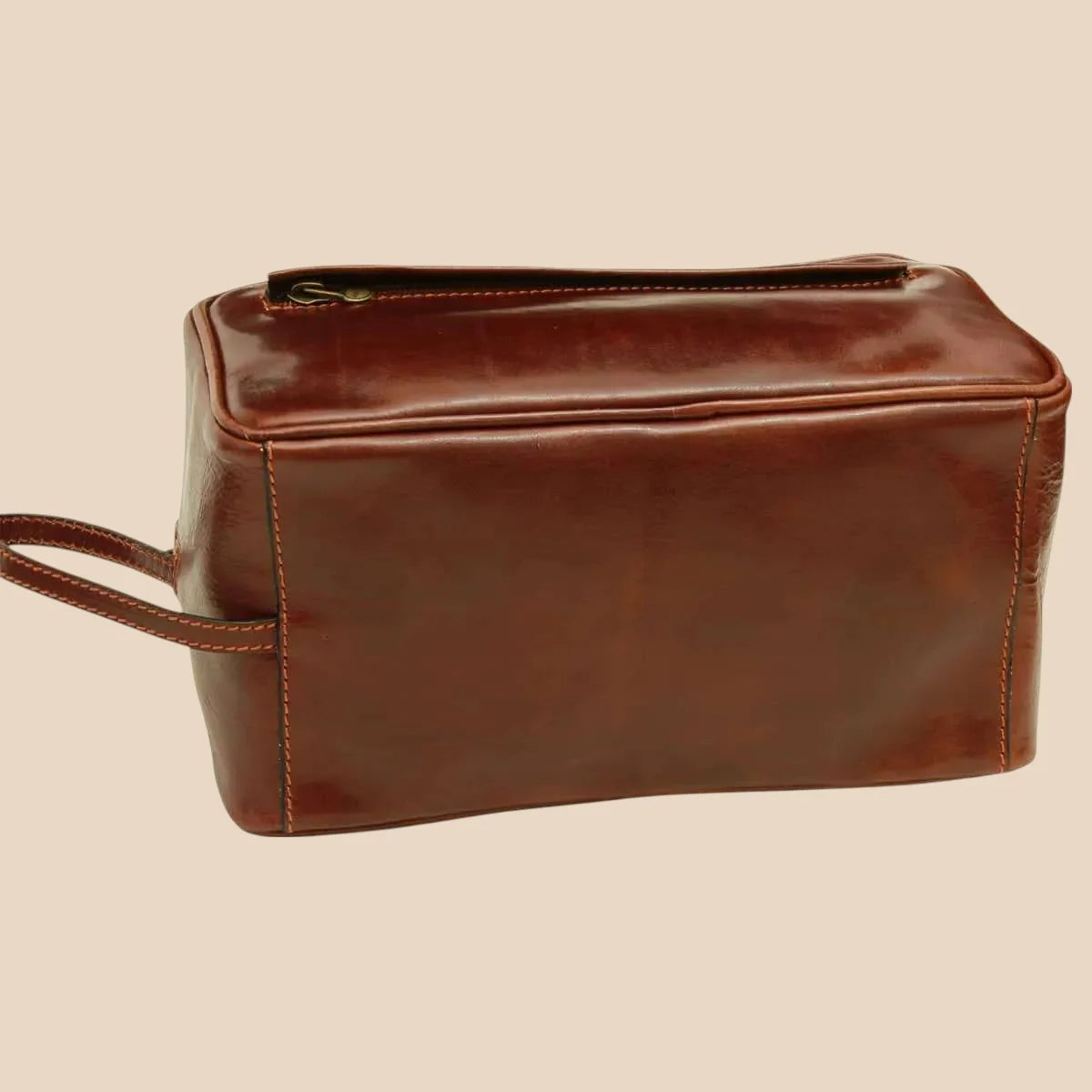 Full-grain Calfskin Leather Beauty Case - Image 7 | Bufalo d'Oro
