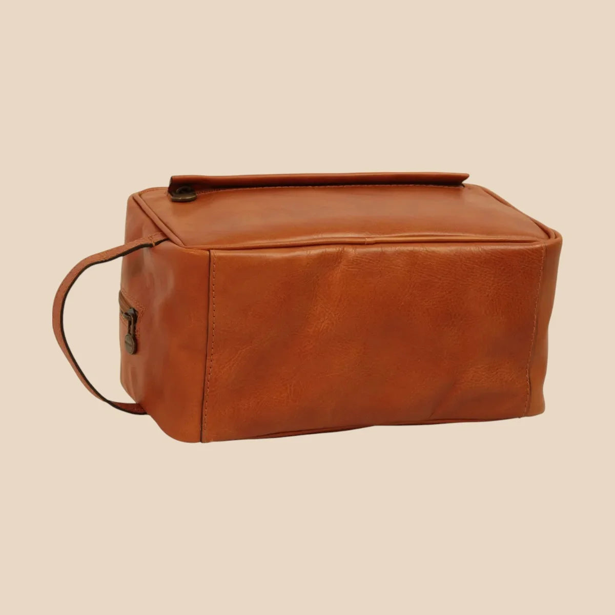 Full-grain Calfskin Leather Beauty Case - Image 4 | Bufalo d'Oro