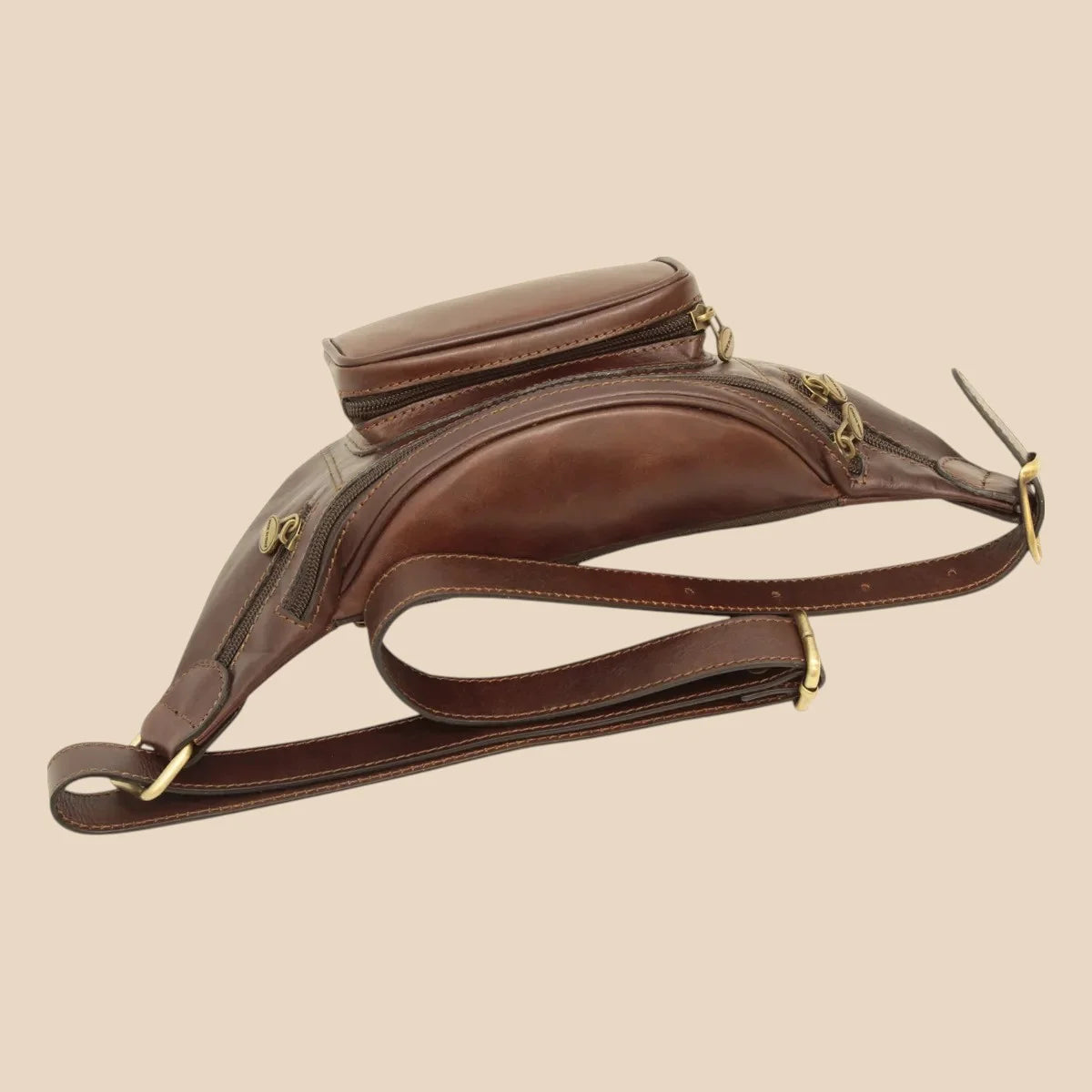 Leather Fanny Pack - Image 13 | Bufalo d'Oro