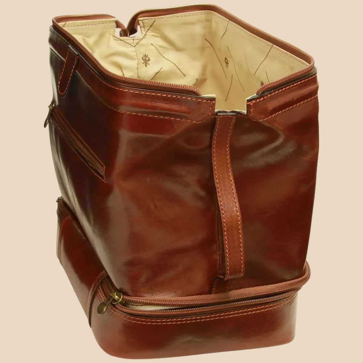 Leather Washbag - Image 8 | Bufalo d'Oro