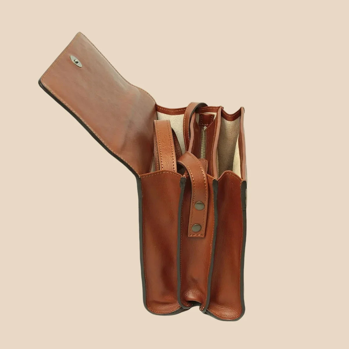 Calfskin Shoulder Bag - Image 37 | Bufalo d'Oro