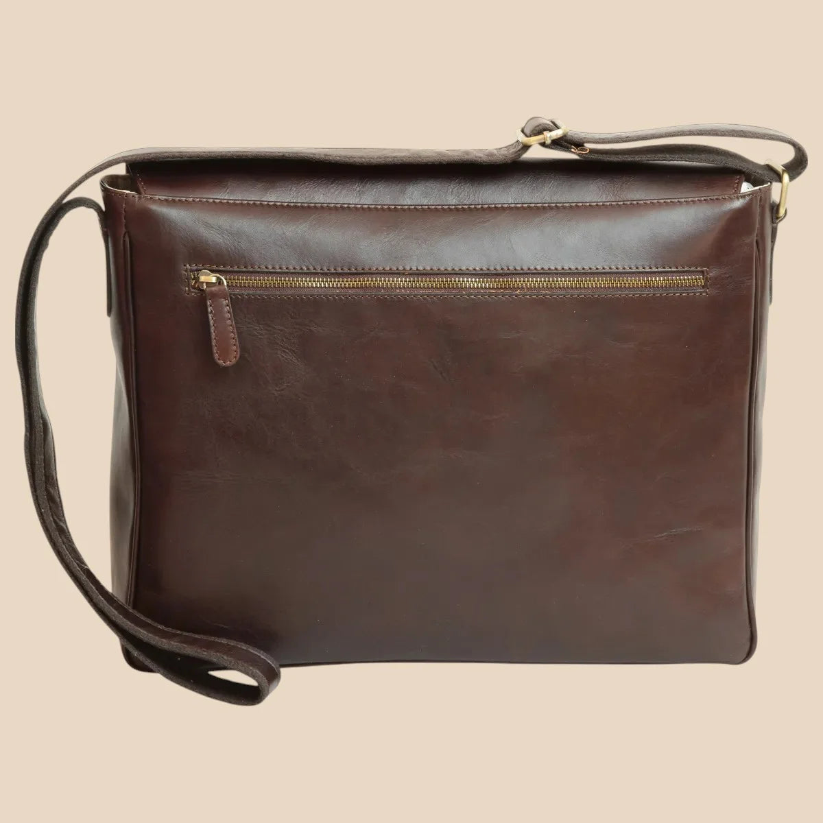 Cowhide Leather Messenger - Image 24 | Bufalo d'Oro
